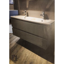 Sanijura Luciole 120cm gris souris soft